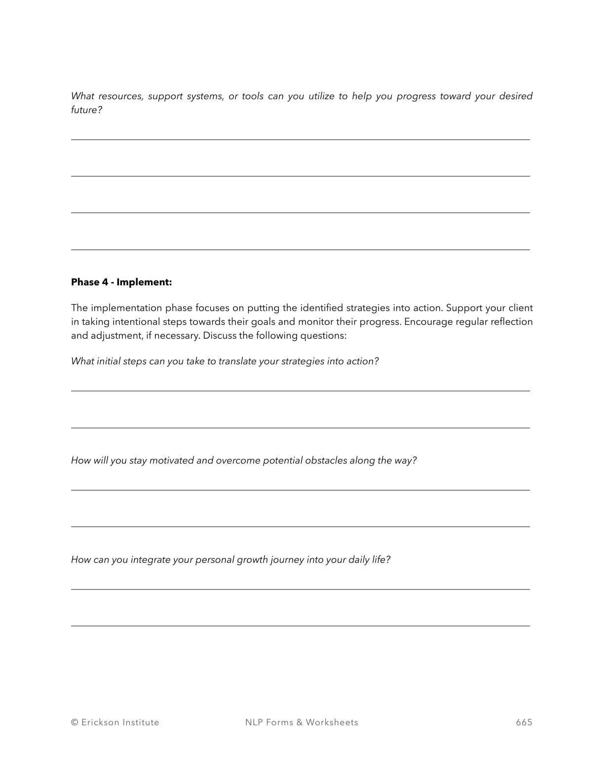 Transformational Discovery Process (TDP) - Neuro Linguistic Programming 3