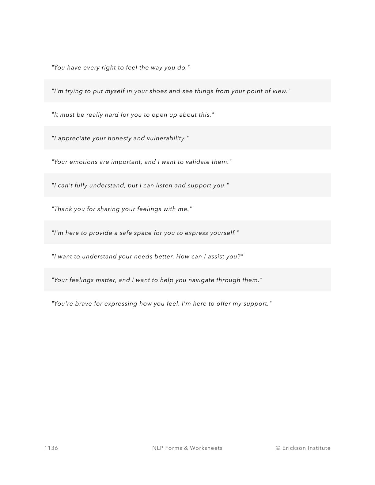 Empathy Language - Neuro Linguistic Programming 2