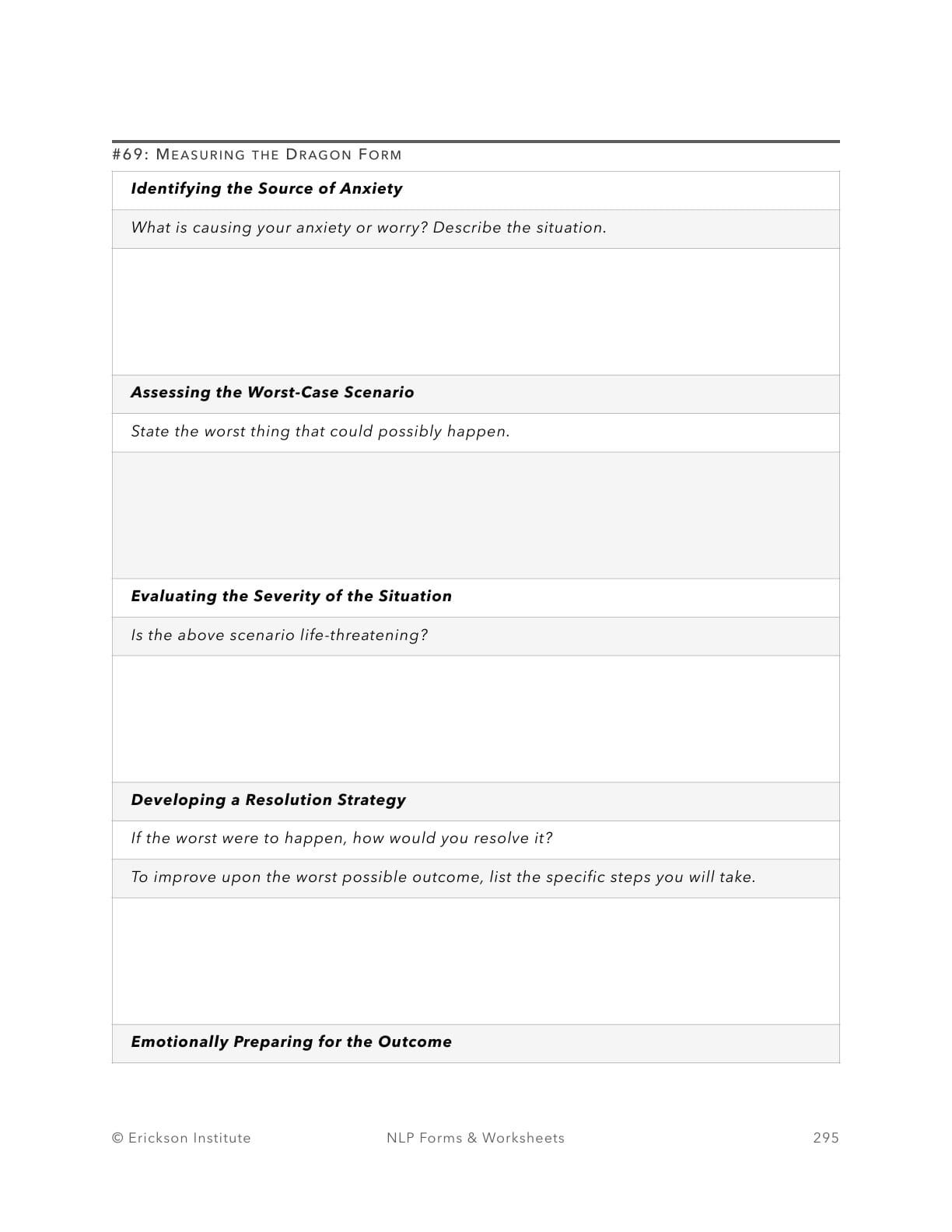 Measuring the Dragon Form - Neuro Linguistic Programming 1